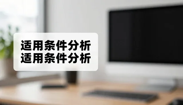 网络工程性能与适用条件的匹配策略分析